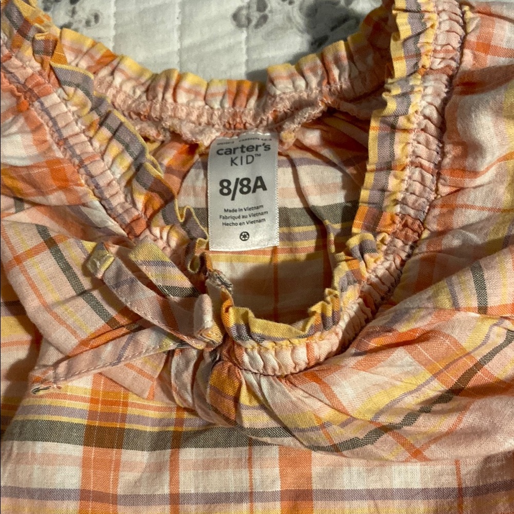 Plaid Long Sleeve Top - Picture 2 of 3